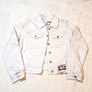 Rhythm in Blues white modern fit jacket